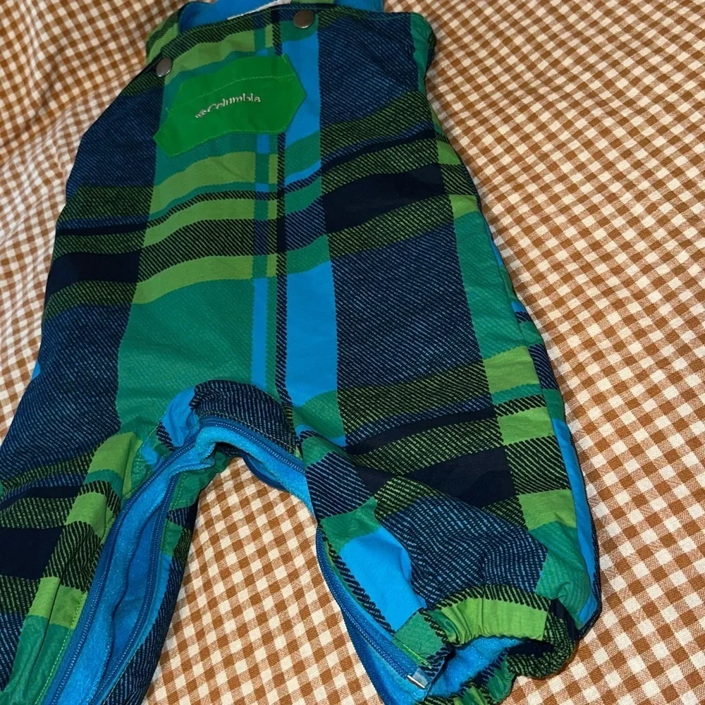 Columbia Ski Snow Pants Overall Bibs like New